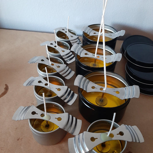 8oz handmade soy wax candles